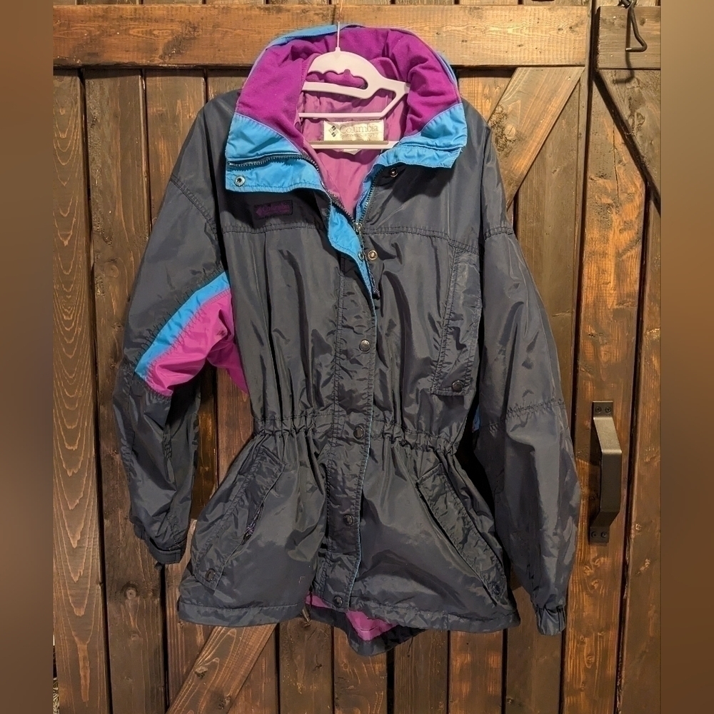 Colombia windbreaker 90s vintage